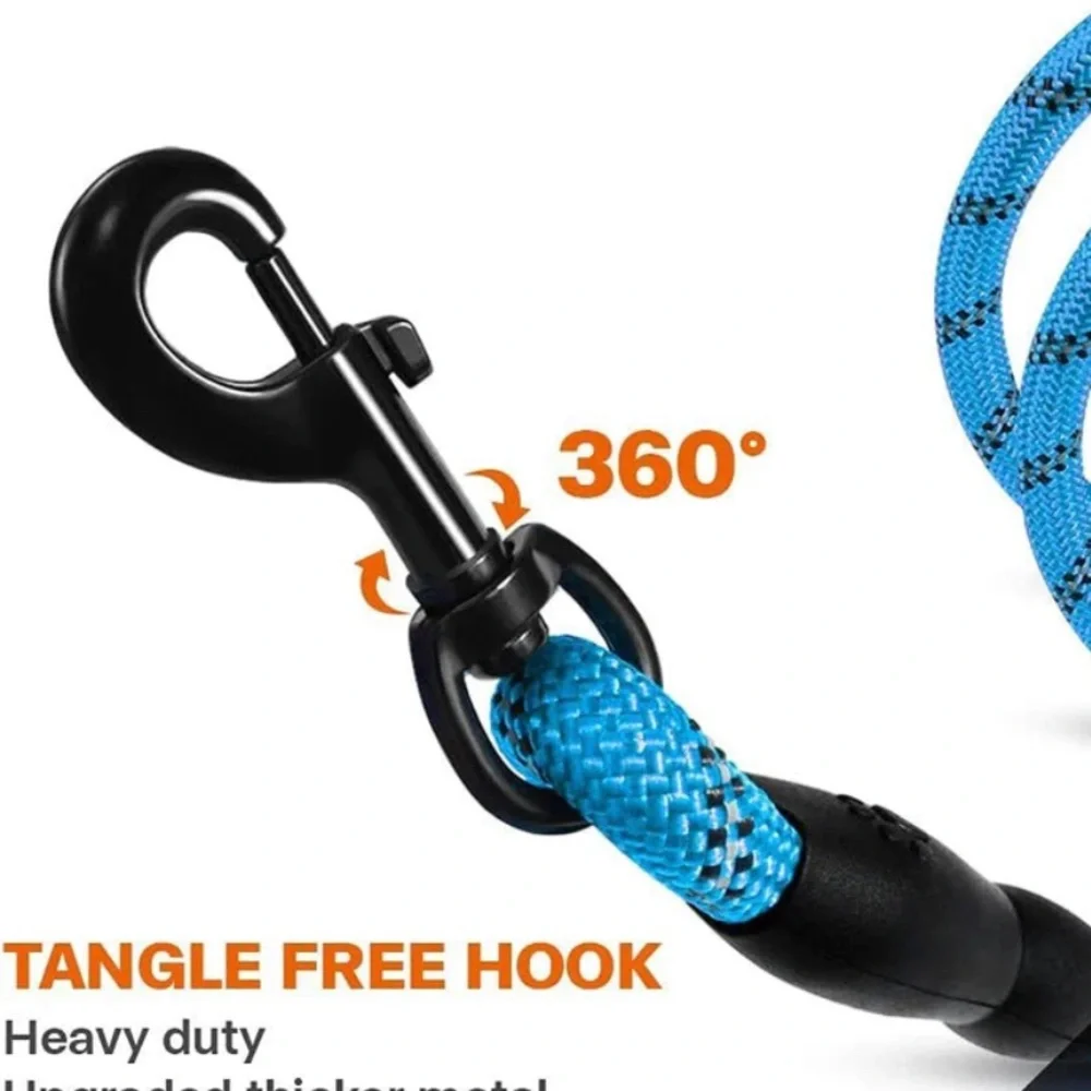 🦮🐾Rope Dog Leash 🐾🦮with Padded Handle